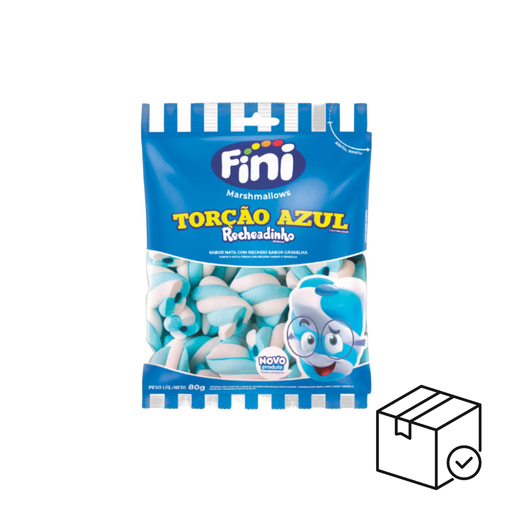 [P014] MARSHMALLOW RELLENO AZUL/BLANCO 80G