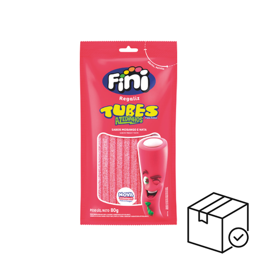 [P009] TUBOS FRESA ÁCIDO 80G